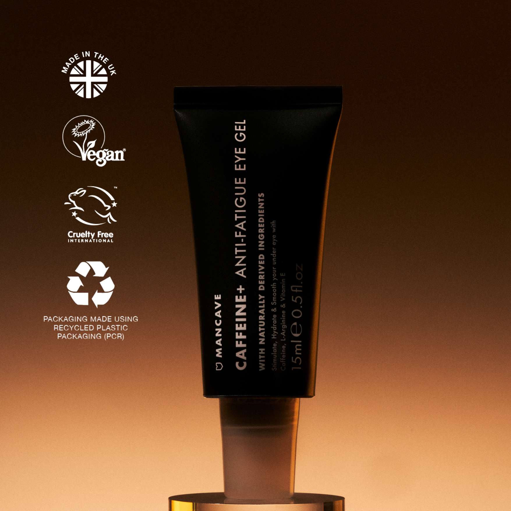 Cafeïne+ Anti-vermoeidheidsooggel 