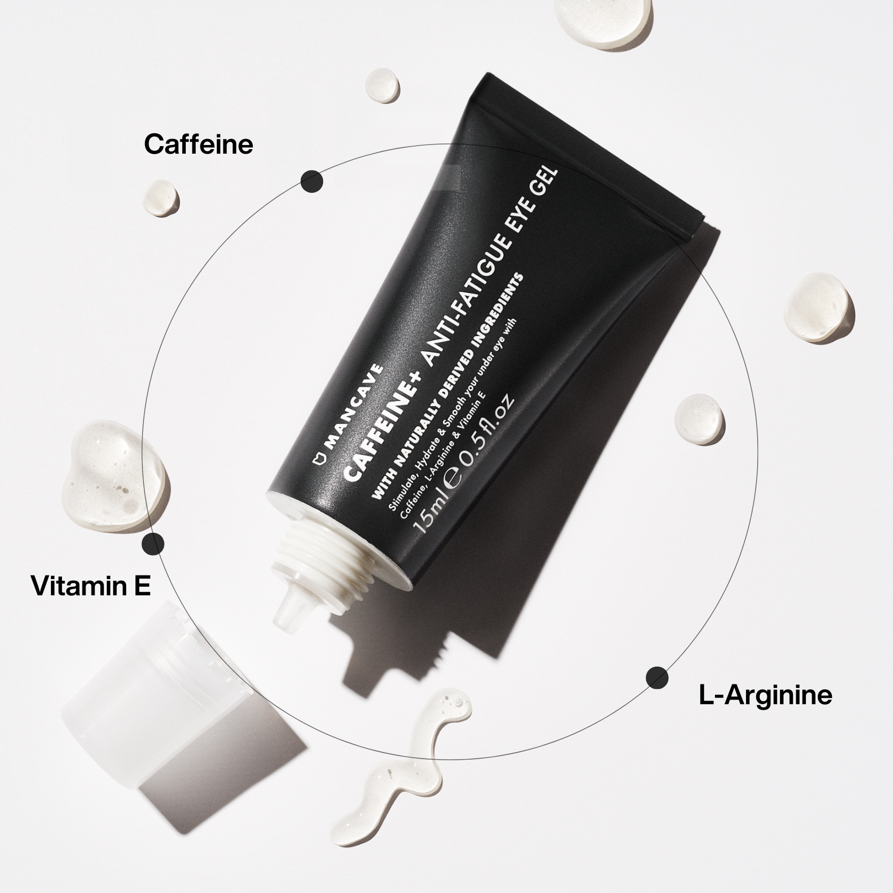 Cafeïne+ Anti-vermoeidheidsooggel 