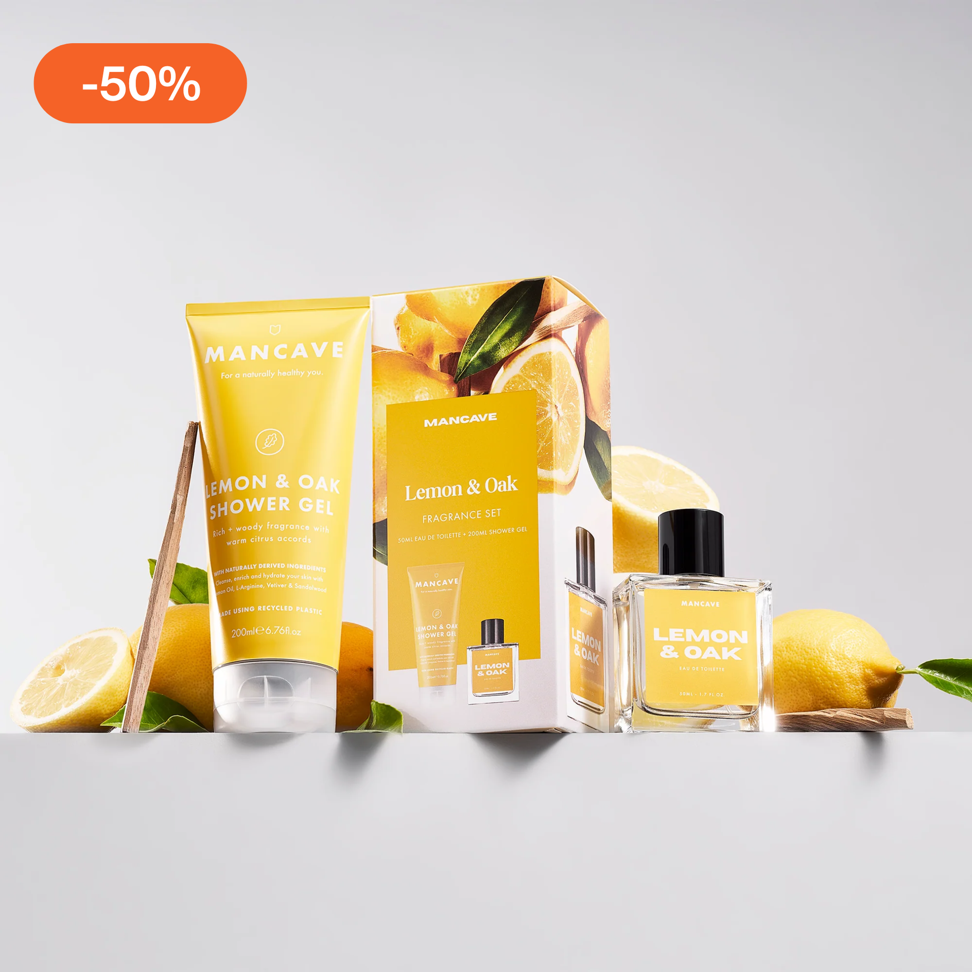 Lemon & Oak Fragrance Duo