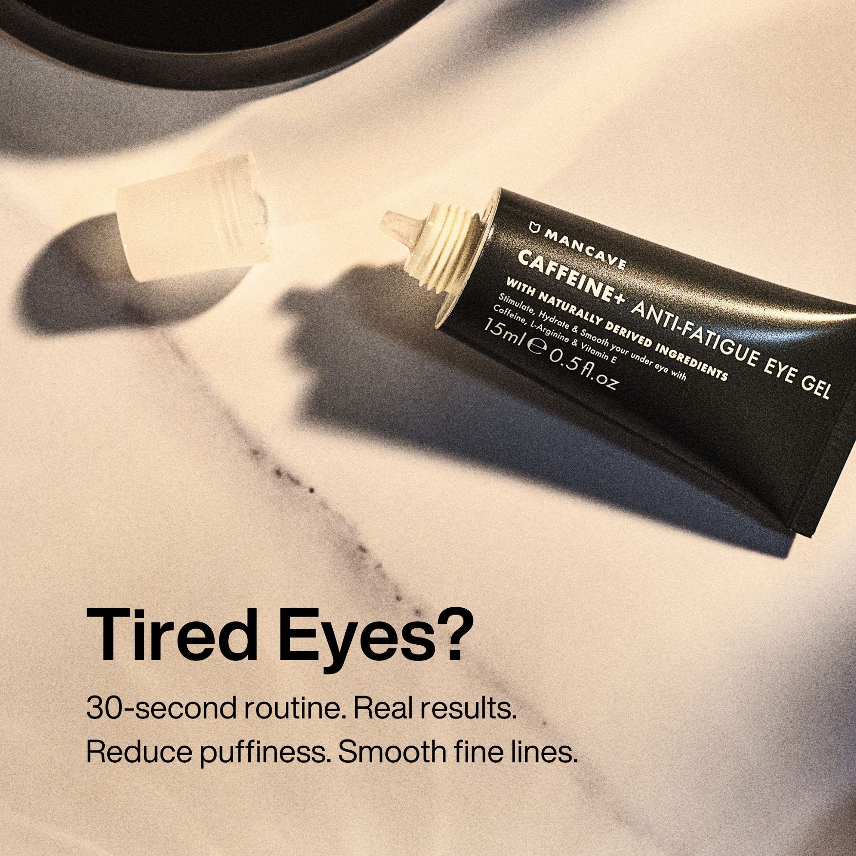 Cafeïne+ Anti-vermoeidheidsooggel 