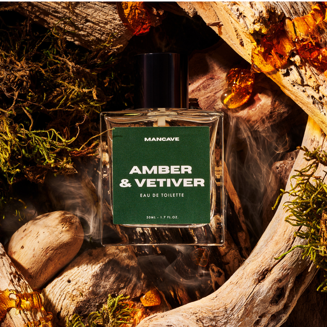 Amber &amp; Vetiver Eau de Toilette Spray 50 ml 