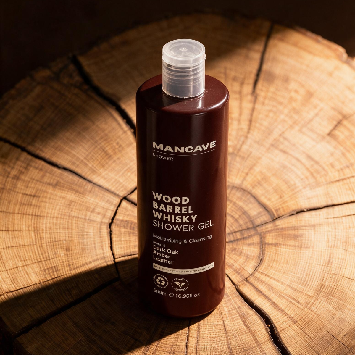 Wood Barrel Whisky Shower Gel 500ml