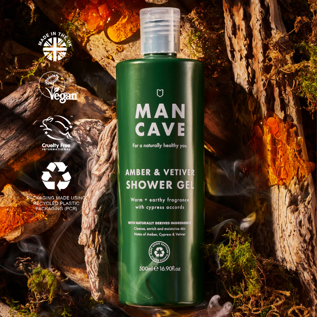 Amber & Vetiver Shower Gel 500ml