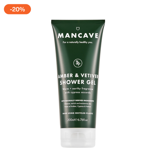 Amber & Vetiver Shower Gel 200ml