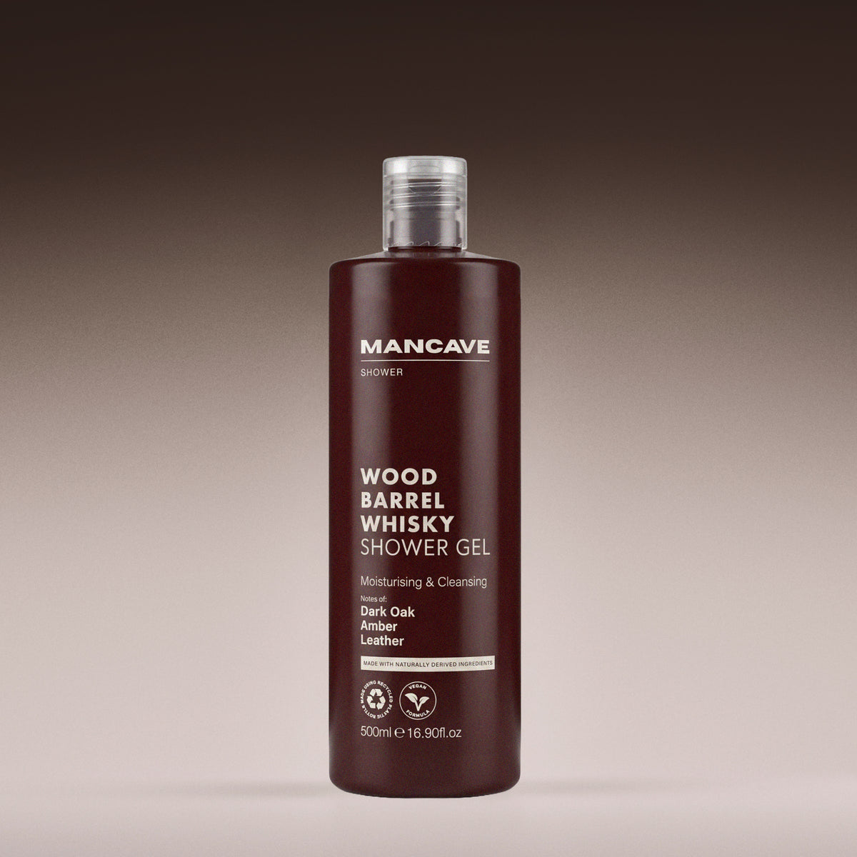 Wood Barrel Whisky Shower Gel 500ml